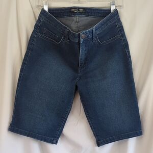 Riders by Lee Dark Wash Denim Bermuda Shorts